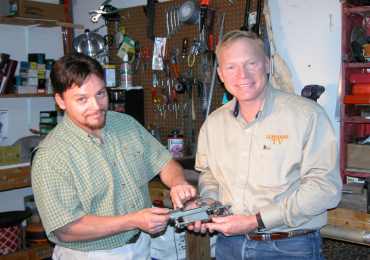 Todd Ramirez rifle builder with Craig Boddington