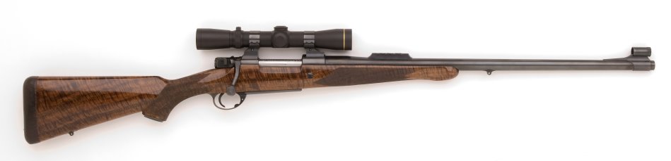 Mauser 270 custom rifle with Schmidt & Bender Scope