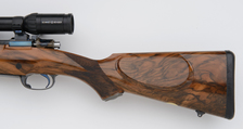  custom 375 right handed custom rifle cheek piece
