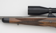  308 Winchester- custom cross bolts- point pattern checkering
