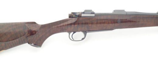  left handed 7 x 57 Boddington custom rifle with  Bastogne wood