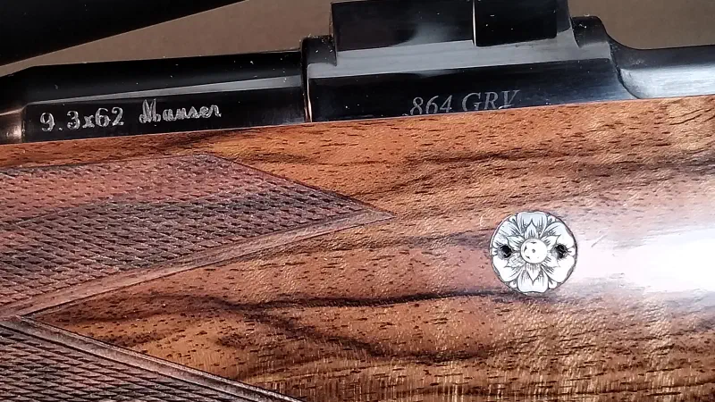 9.3 x 62 Custom Rifle Point Pattern Checkring