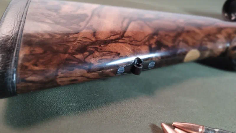 9.3 x 62 Custom Rifle Inlet Swivel