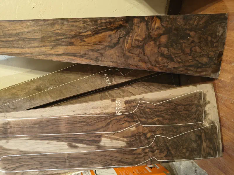 turkish walnut blanks