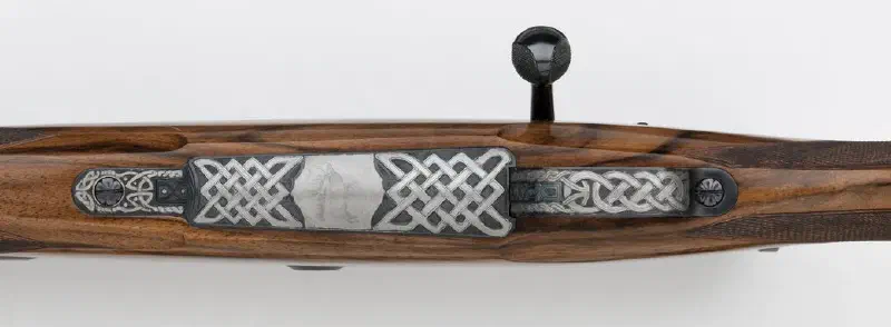 Todd Ramirez LH 7MM STW Premium Custom Rifle with Celtic Engraving