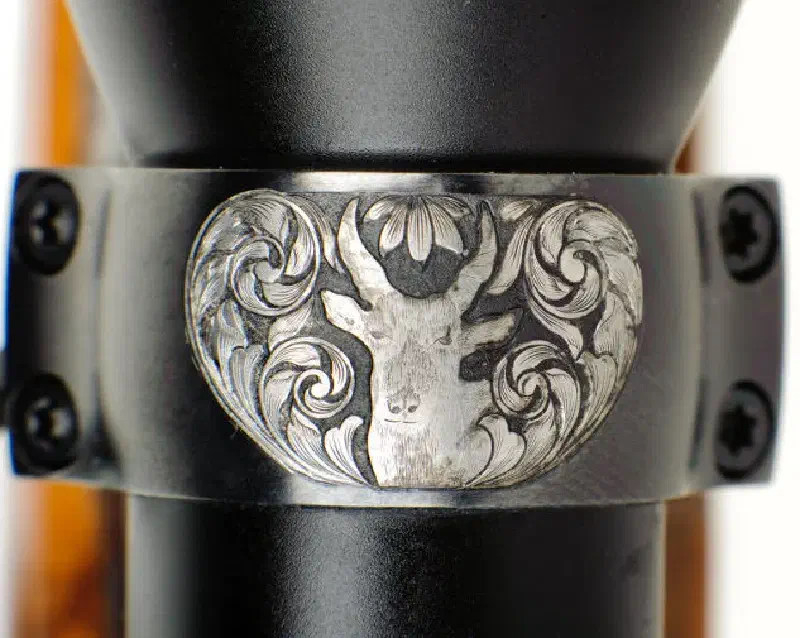 Todd Ramirez 30.06 Leopard & Plains Game Rifle with Custom Rings Engraved