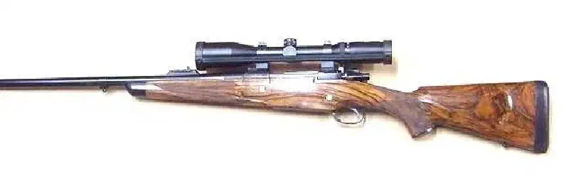378 Square Bridged Mauser with Schmidt & Bender Scope