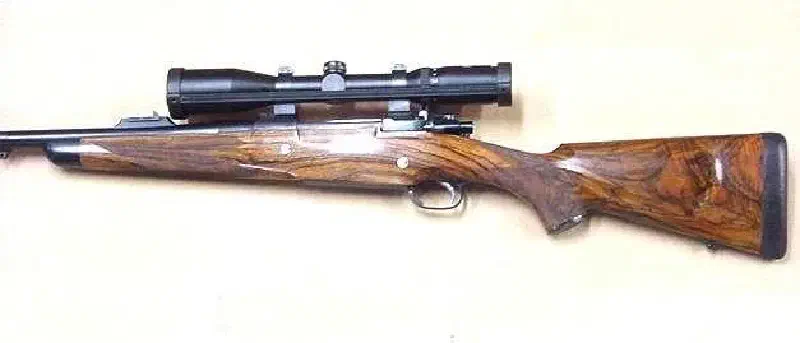 378 Square Bridged Mauser with Schmidt & Bender Scope
