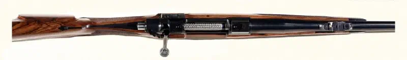 Todd Ramirez Premium 375 Rifle with Long Tangs Top View