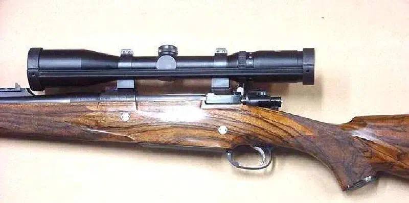 378 Square Bridged Mauser with Schmidt & Bender Scope