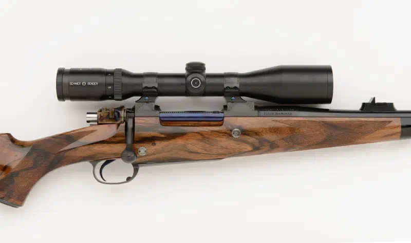 Todd Ramirez 338 Win Mag Premium Rifle with Schmidt & Bender 3x12x42 Illuminated Scope