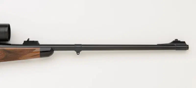 Todd Ramirez 338 Win Mag Premium Rifle with Express Sights and Barrel Band