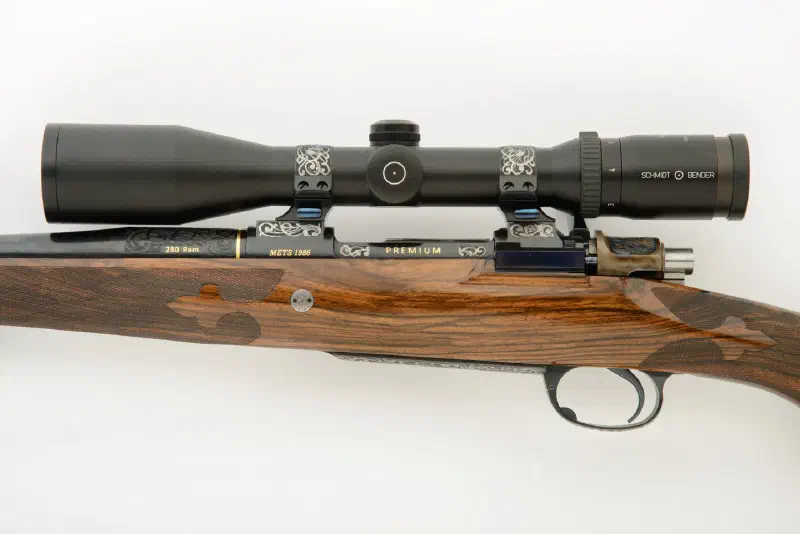 Todd Ramirez Premium Custom 280 Remington Rifle with Engraving