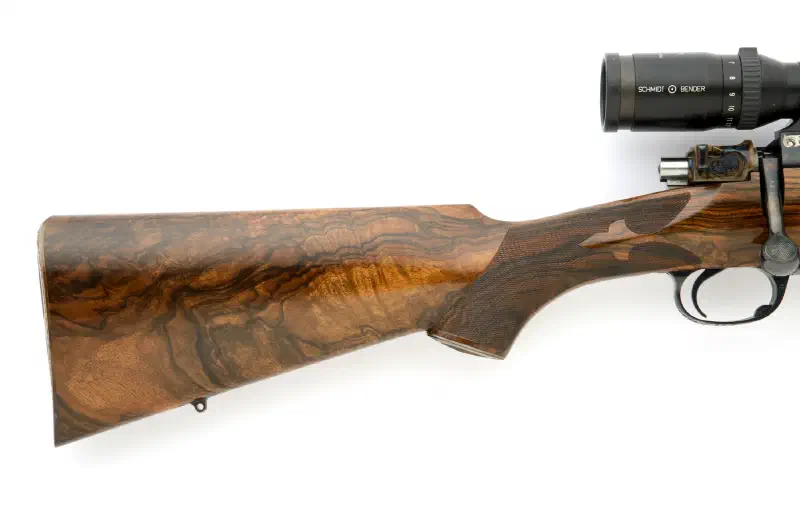 Todd Ramirez Premium Custom 280 Remington Rifle with Fleur-de-lis Checkering