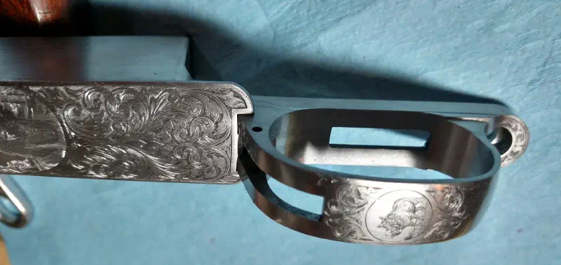 Griffin 30.06 Premium Todd Ramirez Rifle with Engraved Warthog on Trigger Guard
