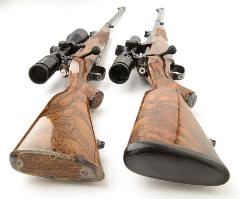 Bespoke Rifle Pair 375 and 300 Win Mag