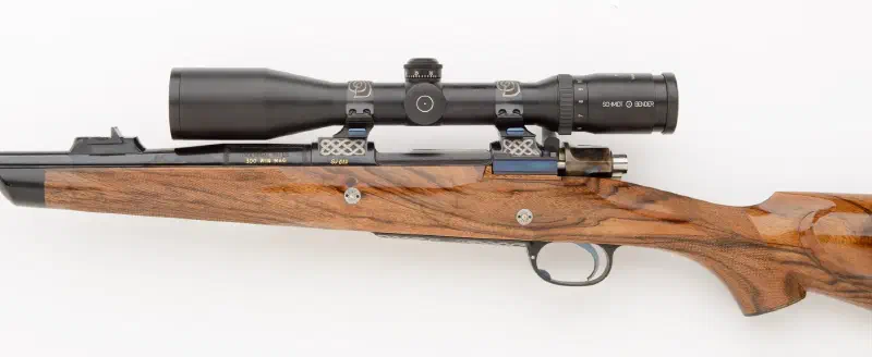 375 Custom Rifle with Celtic Engraving