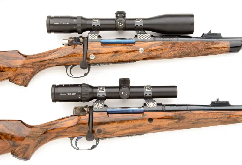 Custom Rifle Pair with Celtic Engraving