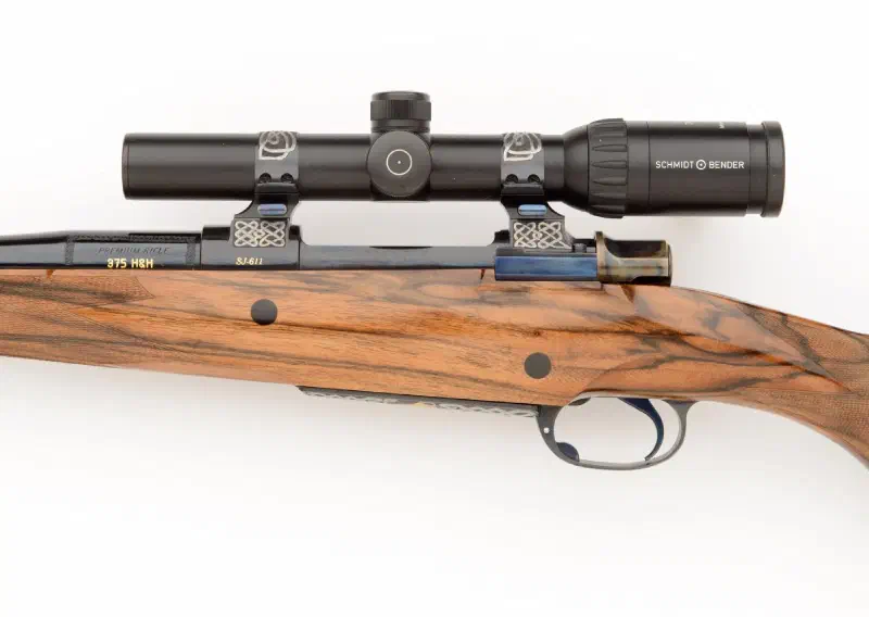 Todd Ramirez Rifle with Schmidt & Bender Scope
