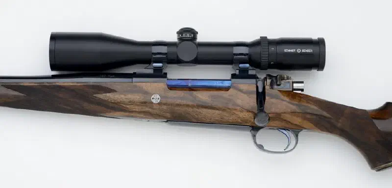 Hansen LH 280 Todd Ramirez Premium Custom Rifle with Nitre Blued Bolt and Color Cased Shroud