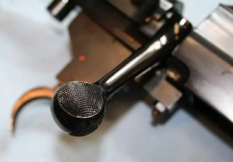 custom rifle metal