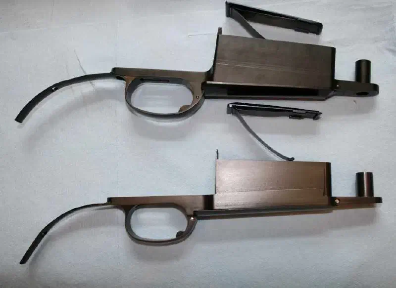 custom rifle Bottom metal with Long Tangs