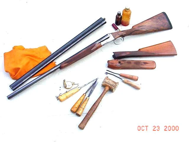  Restoration on Fox 20 ga. - Two Barrel