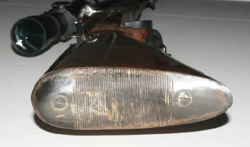 Restored Anschütz, 1927 Drilling 16 ga. and 8 x 57 cal.
