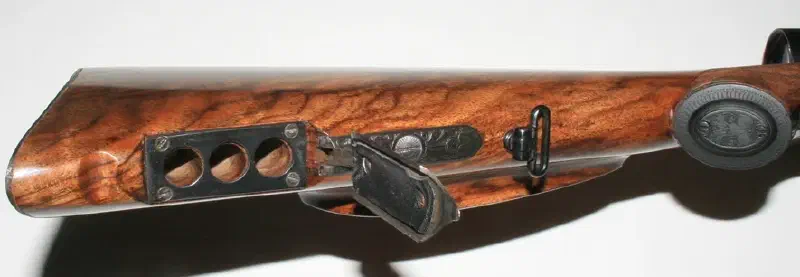 Restored Anschütz, 1927 Drilling 16 ga. and 8 x 57 cal.