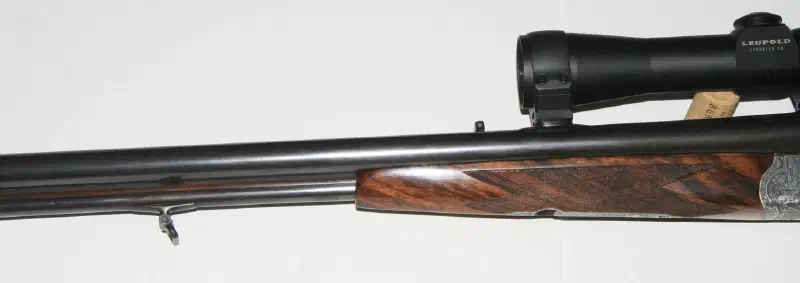 Restored Anschütz, 1927 Drilling 16 ga. and 8 x 57 cal.
