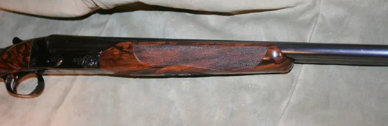 Winchester 21 Restoration Project Metal and Wood Complete