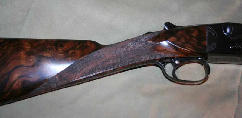 Winchester 21 Restoration Project Metal and Wood Complete