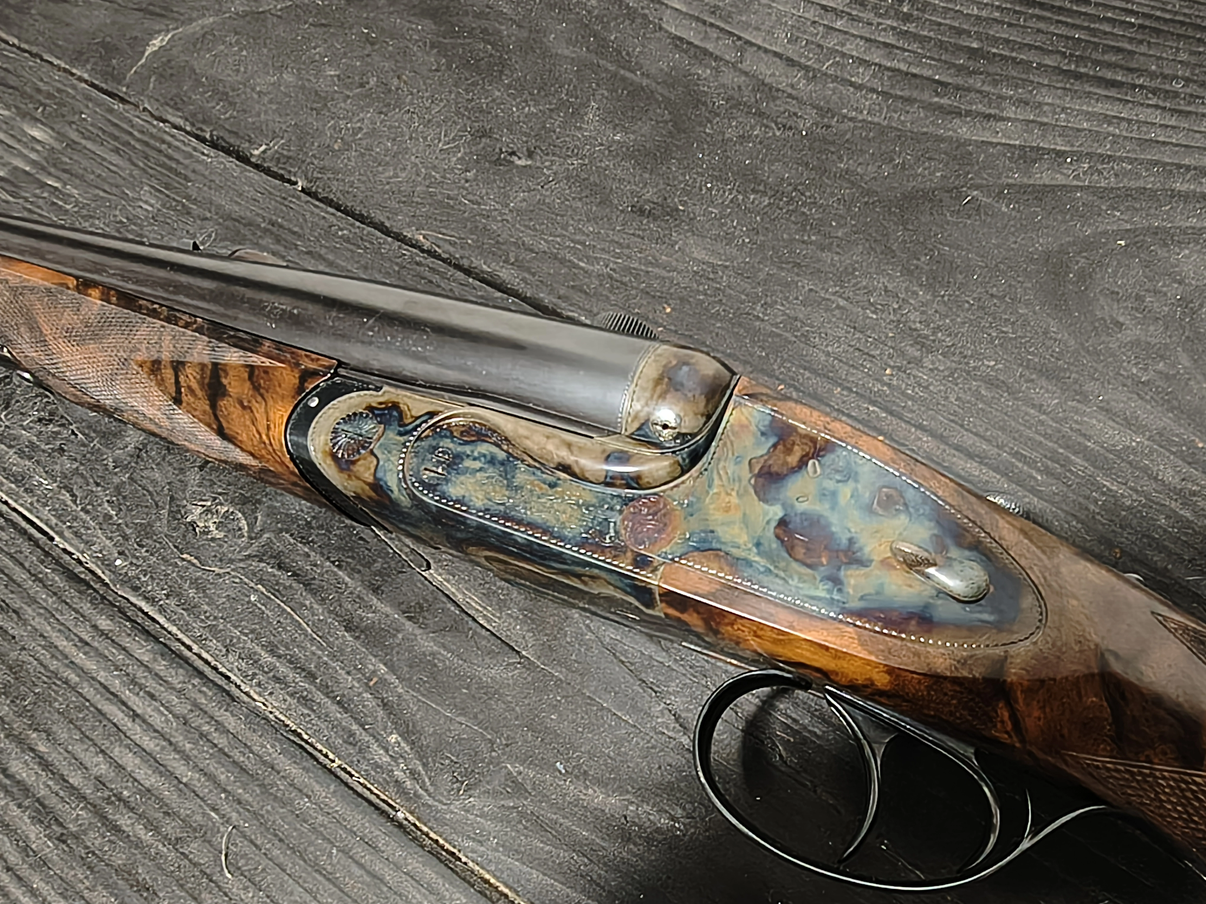 Beretta 375 H & H, Model 455 Clawmounts And Scope