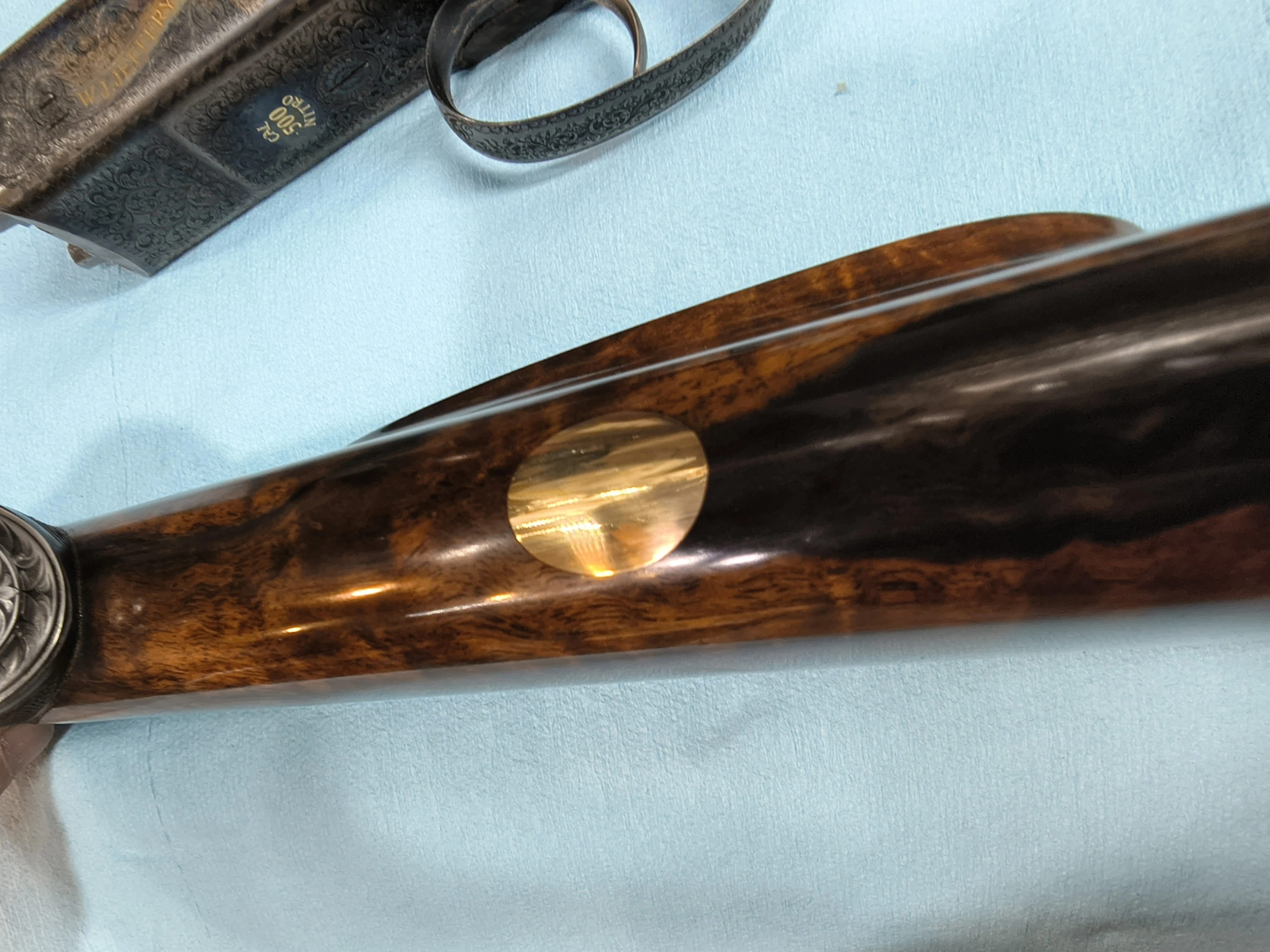 Engraved Block Initials - Shotgun