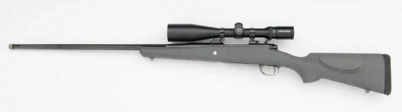Premium Synthetic Rifle 7MM STW Syn-fle Charcoal Gray, Fluted Barrel